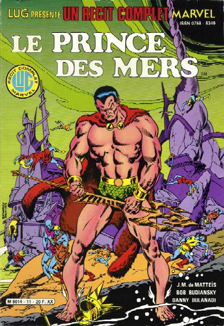 Une couverture du dessinateur Bob Budiansky